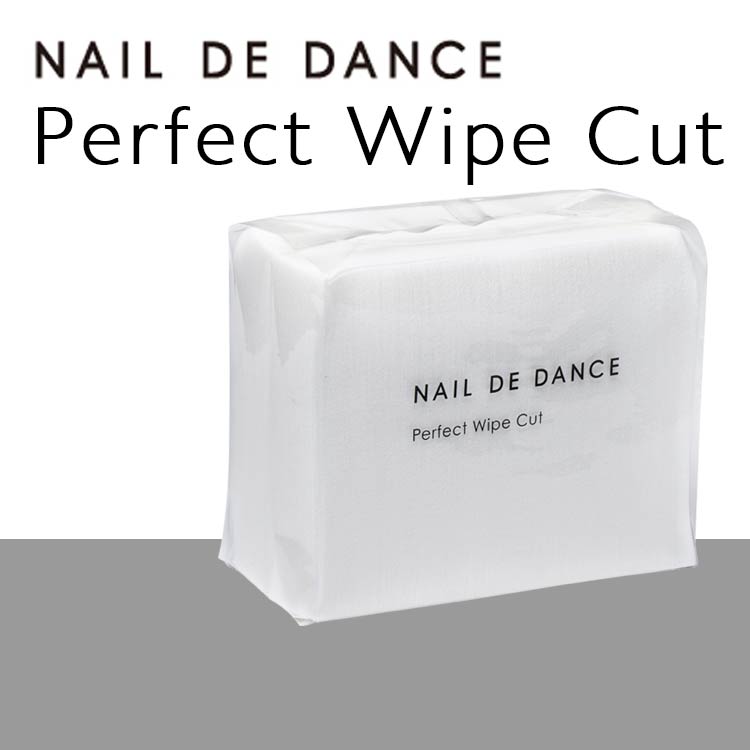 Nail de Dance [NEW] Perfect Wipe Cut - Rayon Pulp Wipes (100 Sheets)
