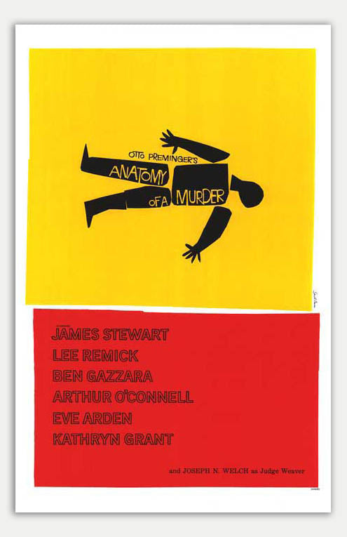 Anatomy Of A Murder - 11 x 17 Movie Poster (1959 Reprint, Style B)