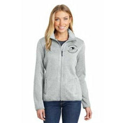 Port Authority® Ladies Sweater Fleece Jacket - Warm & Stylish