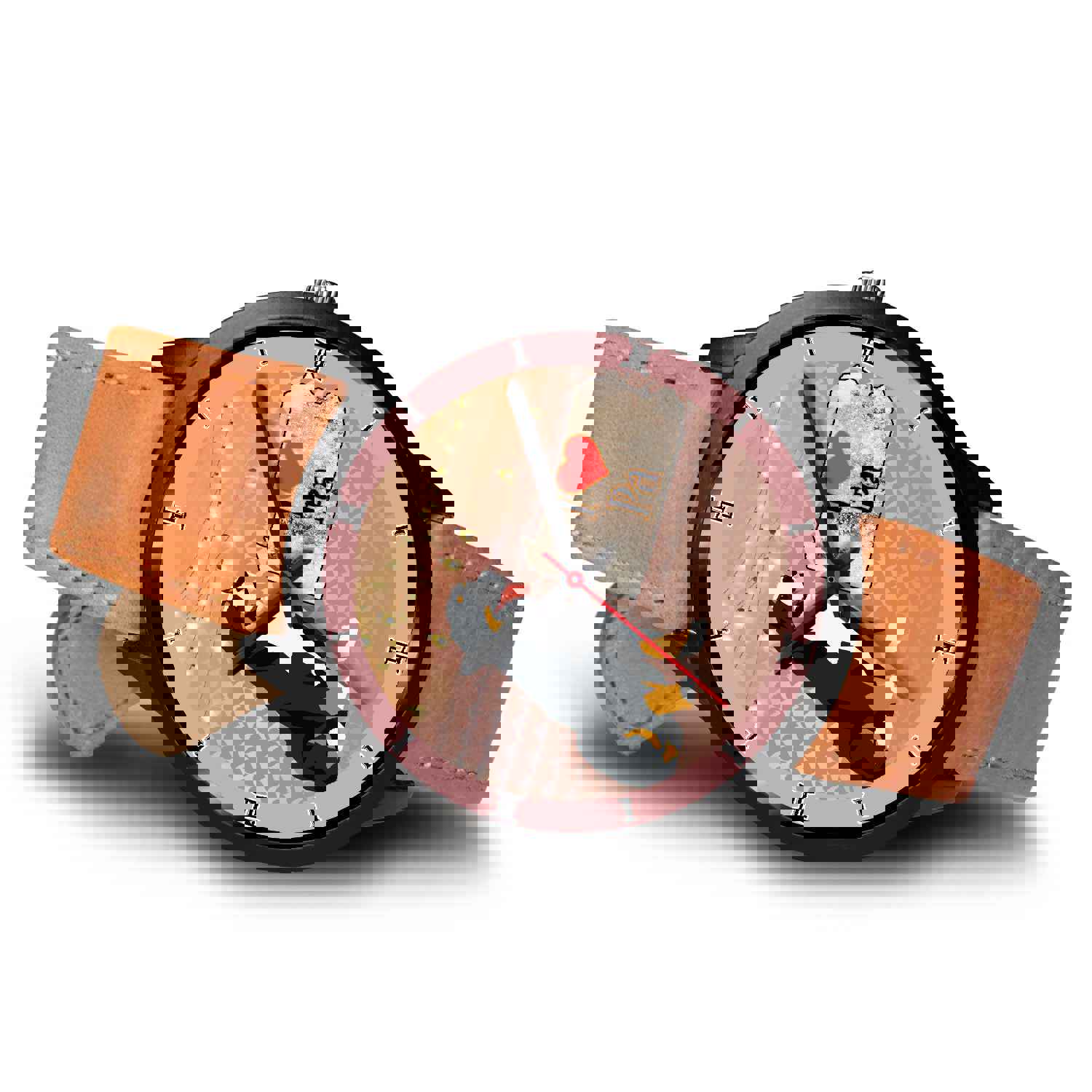 Bernese Mountain Dog Art Pennsylvania Christmas Special Wrist Watch