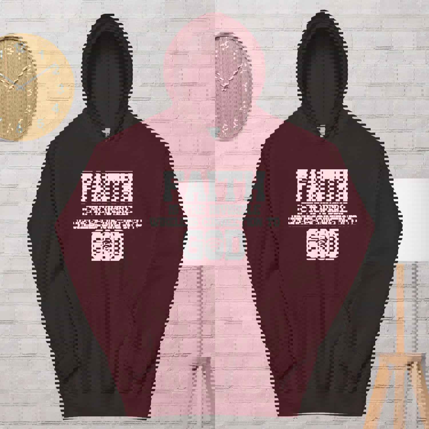 F&H Christian Faith Unisex Hoodie - Soft, Stylish, and Comfortable