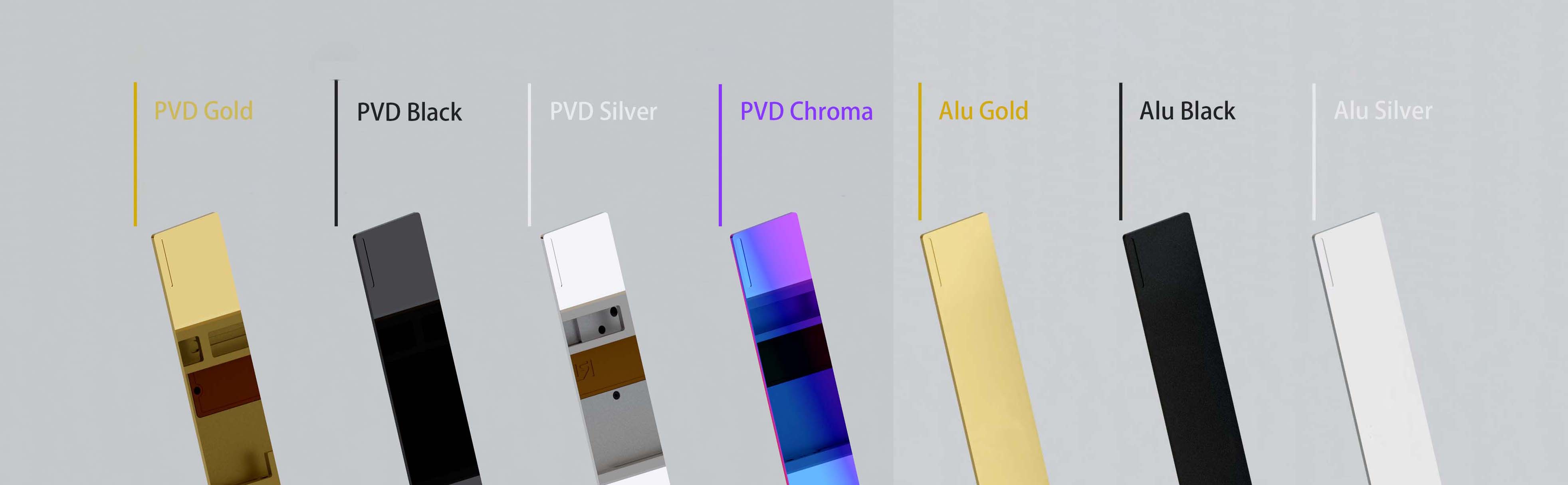 Jris75 PCB Gasket Mount Keyboard Kit - Pink (PVD Weight)