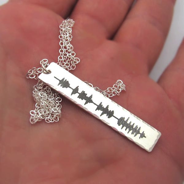 Soundwave Necklace - Personalized Gift Idea