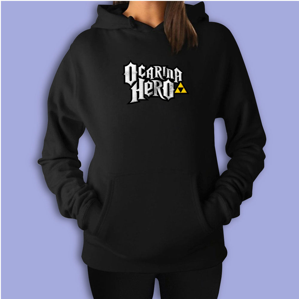 Ocarina Hero The Legend Of Zelda Women's Hoodie
