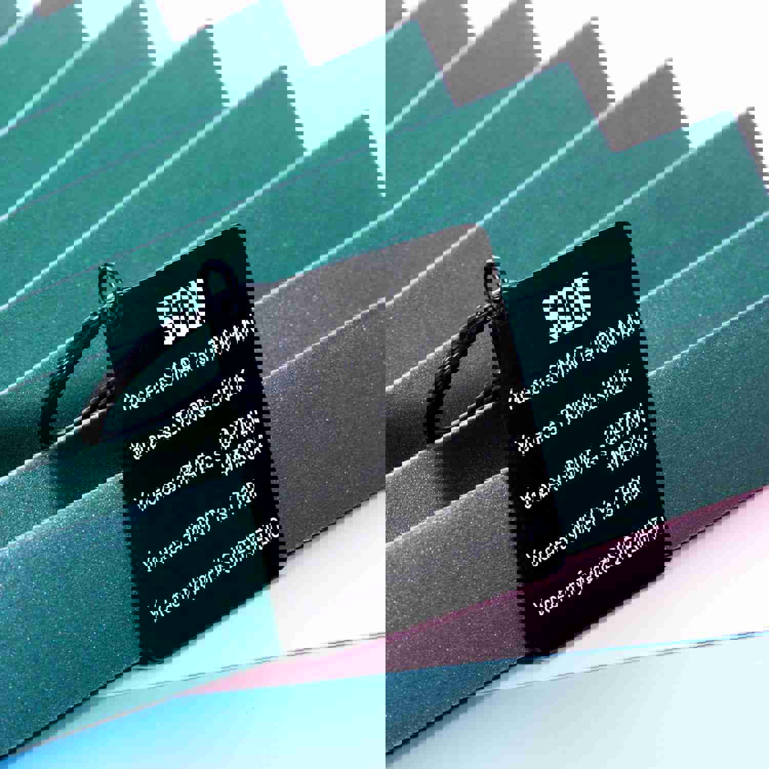 Inspirational Superhero Keychain Gift for Son - Birthday, Graduation, Christmas Present