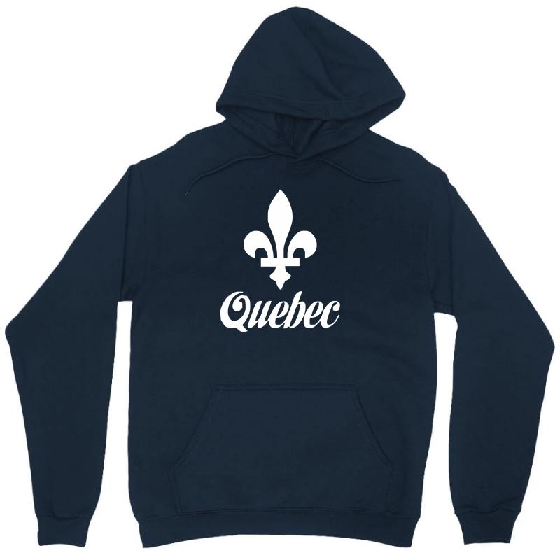 Quebec Canada Unisex Hoodie by MDK ART