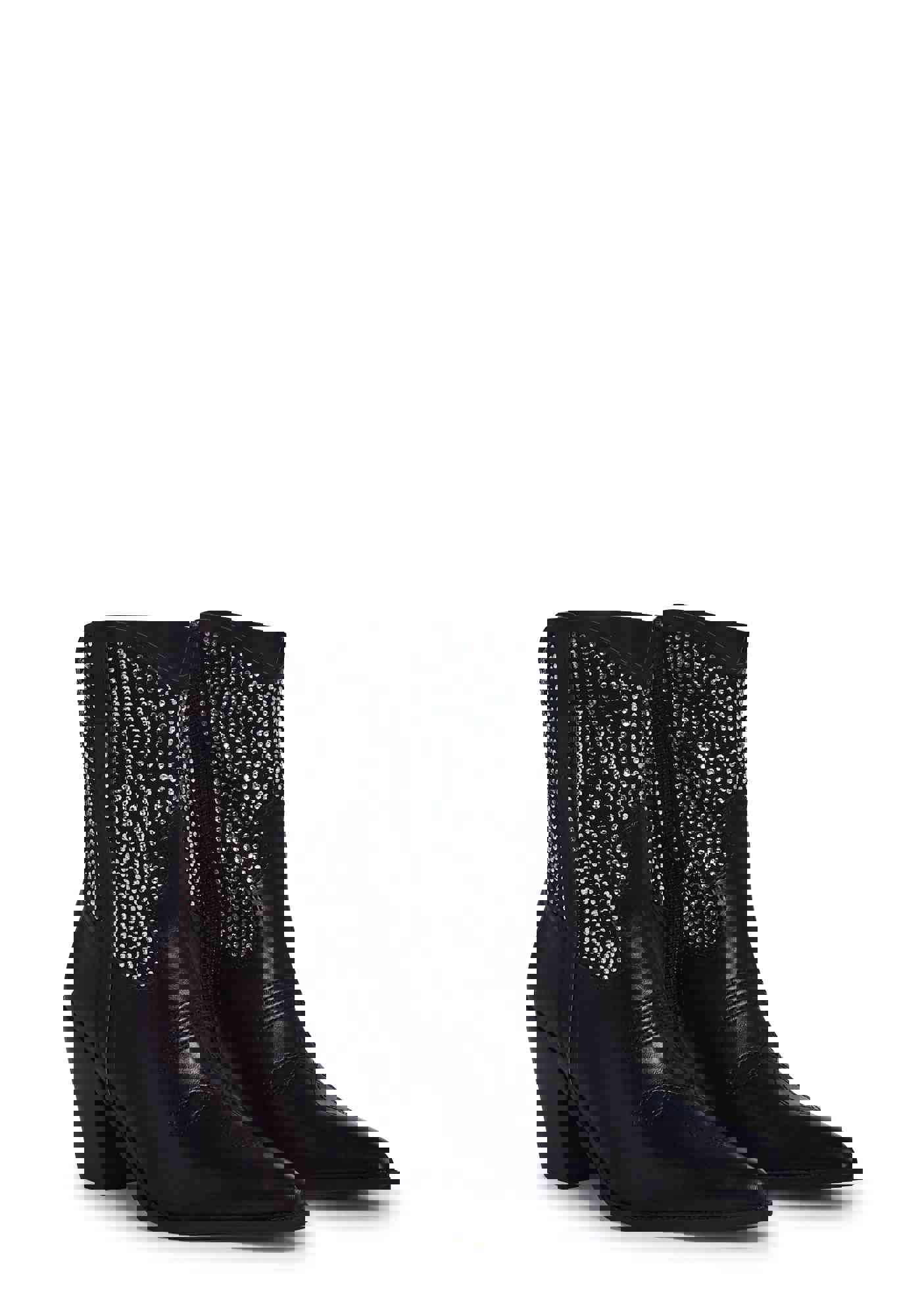 Cowgirl Ways Western Boots - Black