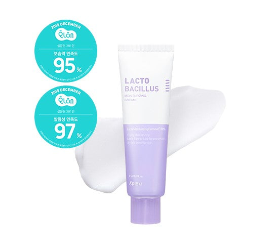 APIEU Lacto Bacillus Cream 50ml - Sensitive Skin Moisturizer with Lactobacillus Fermentation