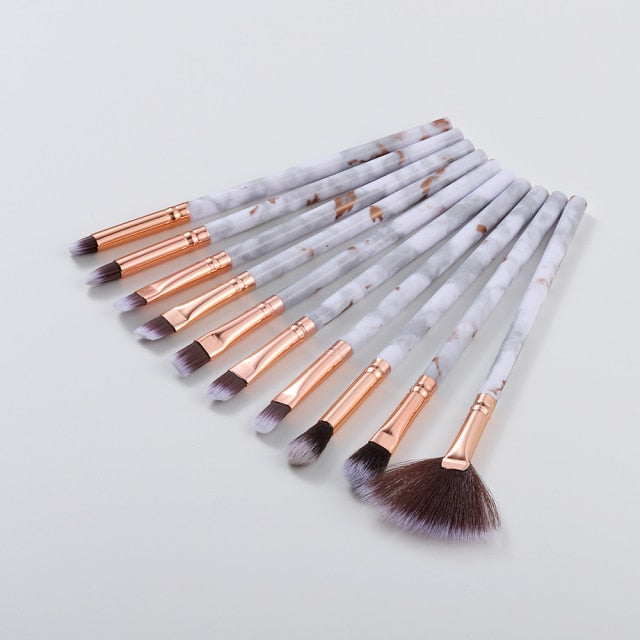 20/10/6 Pieces Makeup Brushes Set for Eye Shadow, Foundation, Powder, Eyeliner, Eyelash, and Lip Makeup