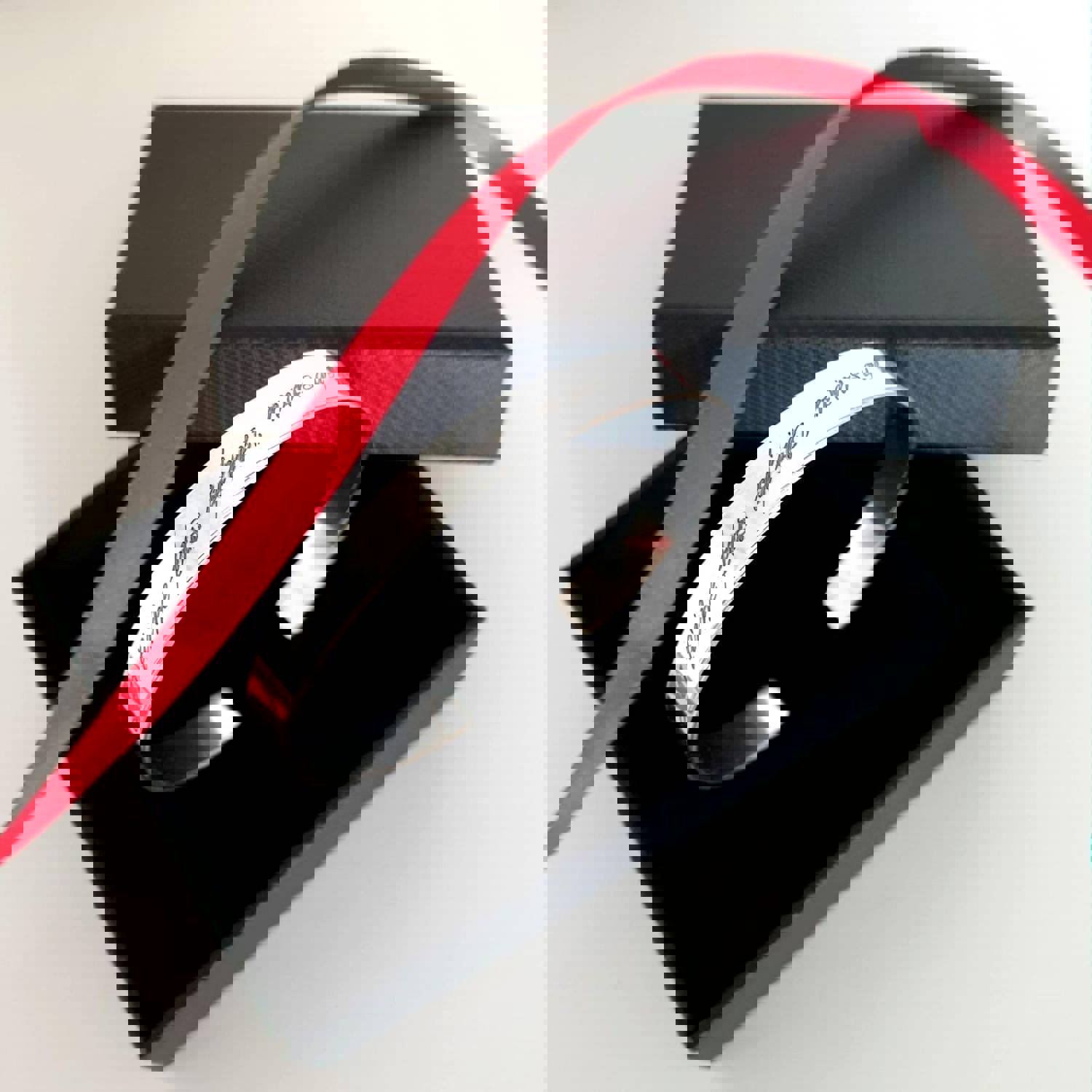 Je Taime Love Bracelet - Personalized Sterling Silver Engraved Gift