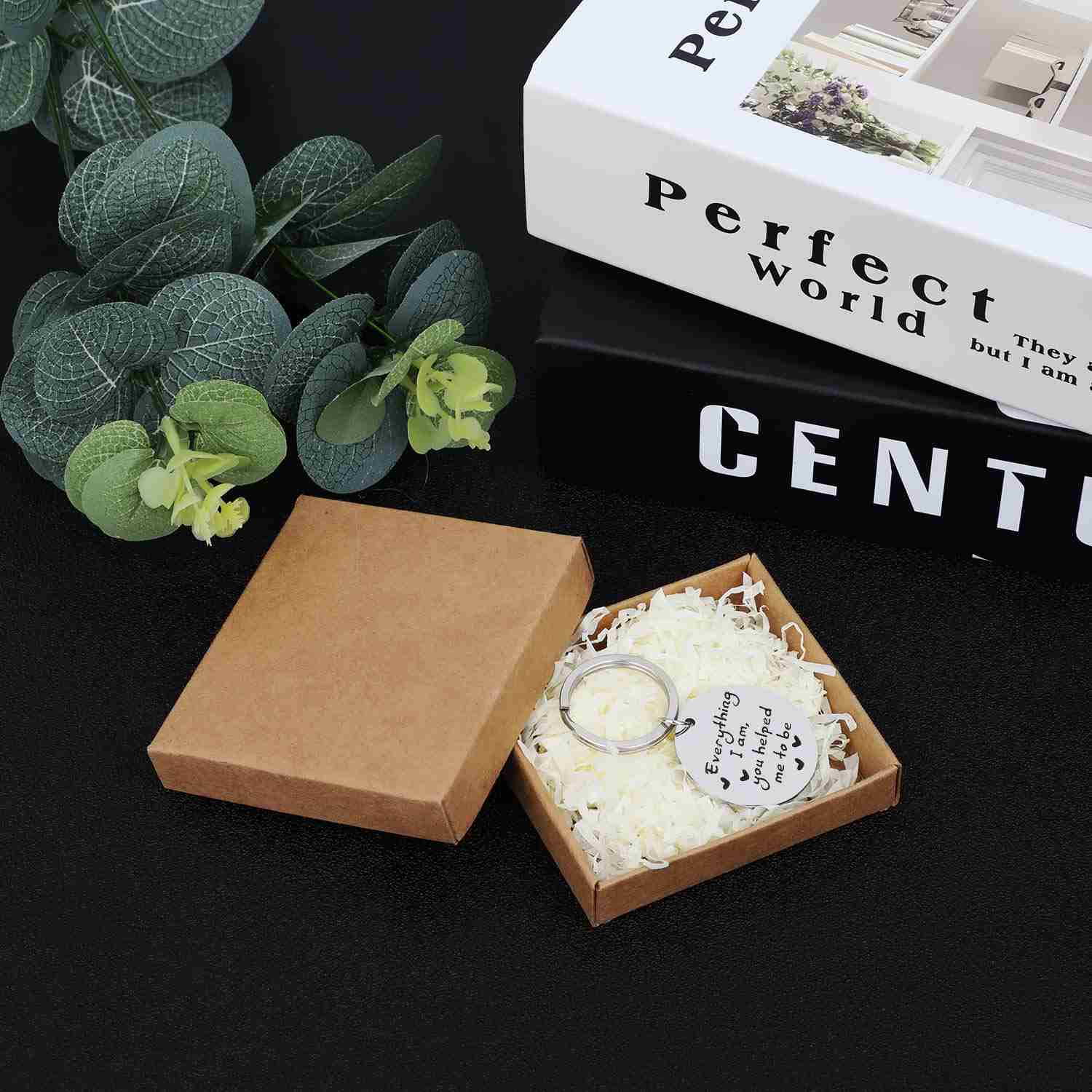 Mom Dad Gifts Keychain - Thank You Present for Parents, Teachers, Coaches