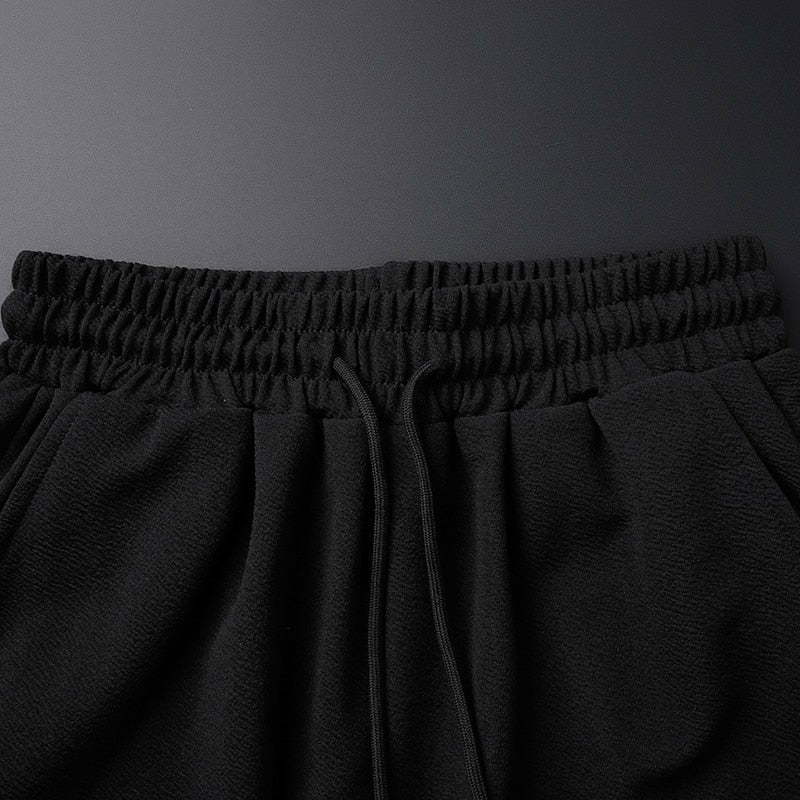 Men's Sportswear Tracksuit Two Piece Set - T-Shirt and Shorts for Running and Jogging