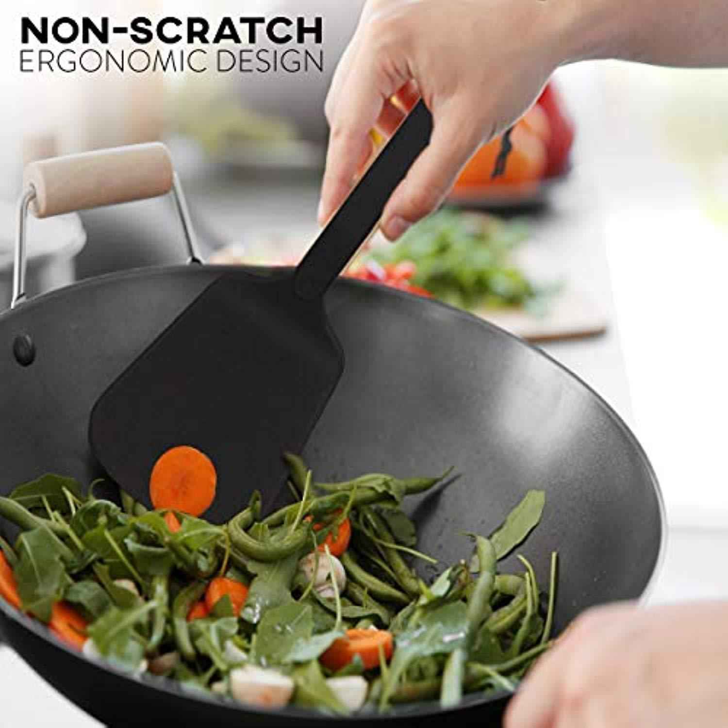 24-Piece Nylon Stainless Steel Kitchen Utensil Set - Non-Stick & Heat Resistant Cookware Collection