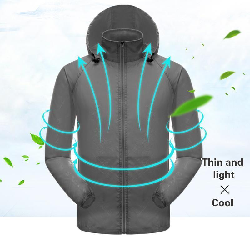 Air-Conditioned Clothing Unisex - Cooling Jacket with Integrated Fans