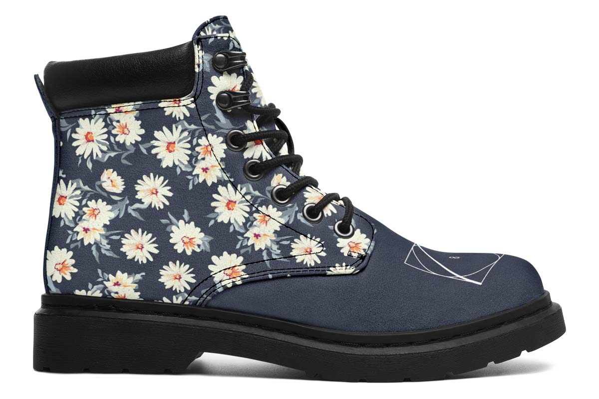 Floral Golden Ratio Classic Vibe Boots