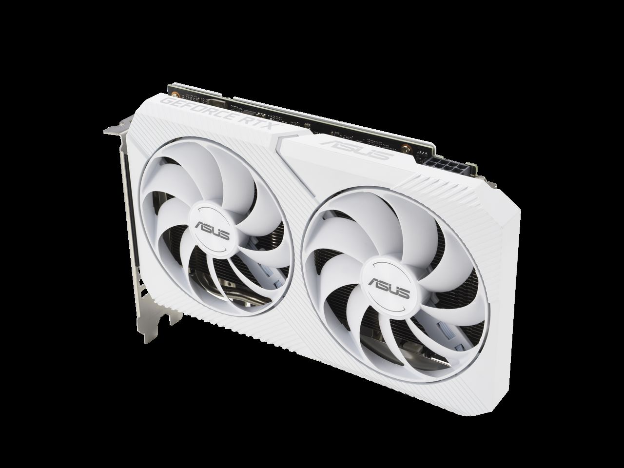 ASUS Dual GeForce RTX 3060 White OC Edition 12GB GDDR6 Graphics Card