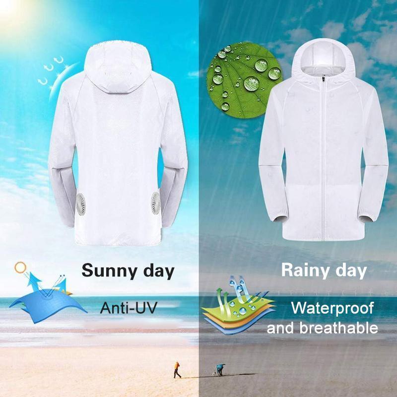 Air-Conditioned Clothing Unisex - Cooling Jacket with Integrated Fans