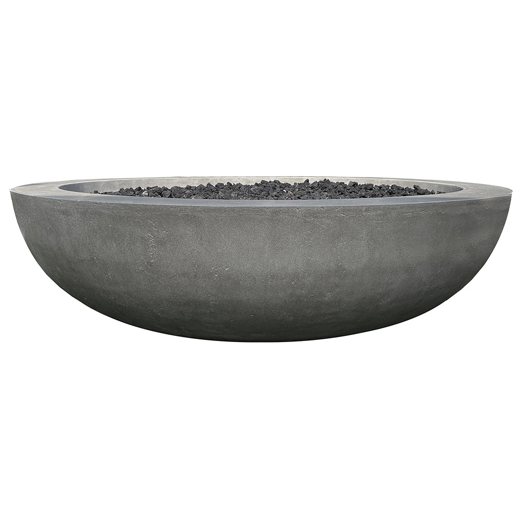 Moderno 70 Fire Bowl - Gas Fire Pit with Lava Rocks