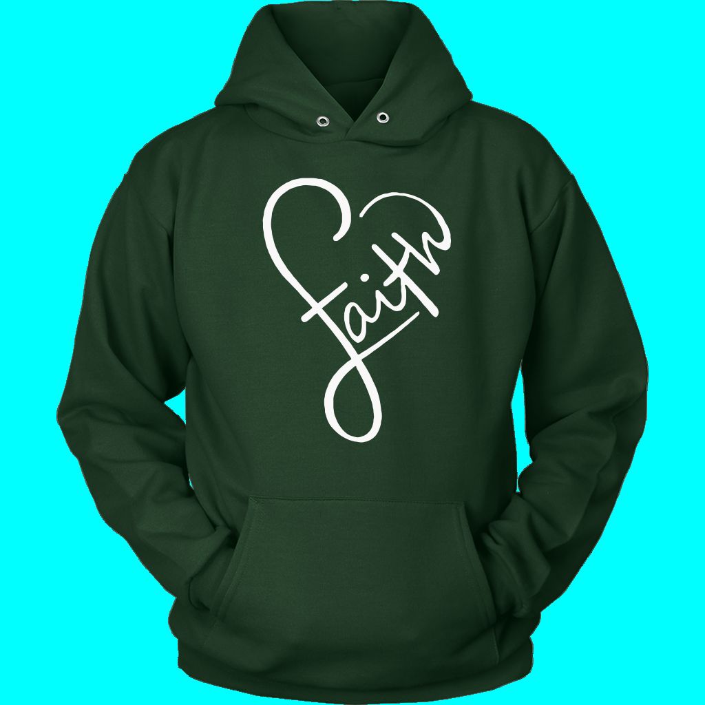 Faith In A Heart Hoodie
