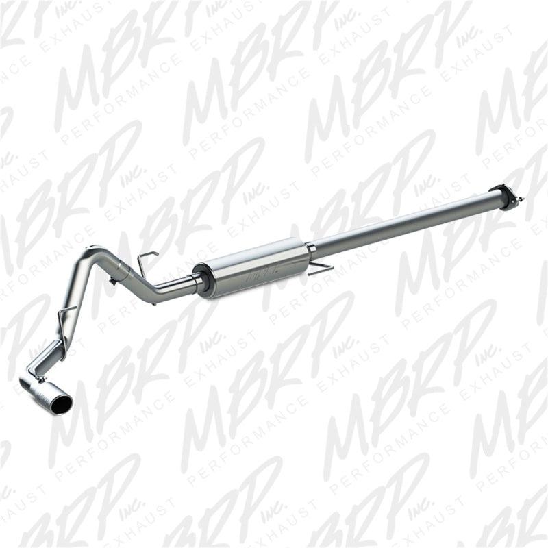 MBRP S5253AL 3 Inch Cat Back Exhaust System Single Aluminized Steel For 15-20 Ford F-150 2.7L/3.5L EcoBoost