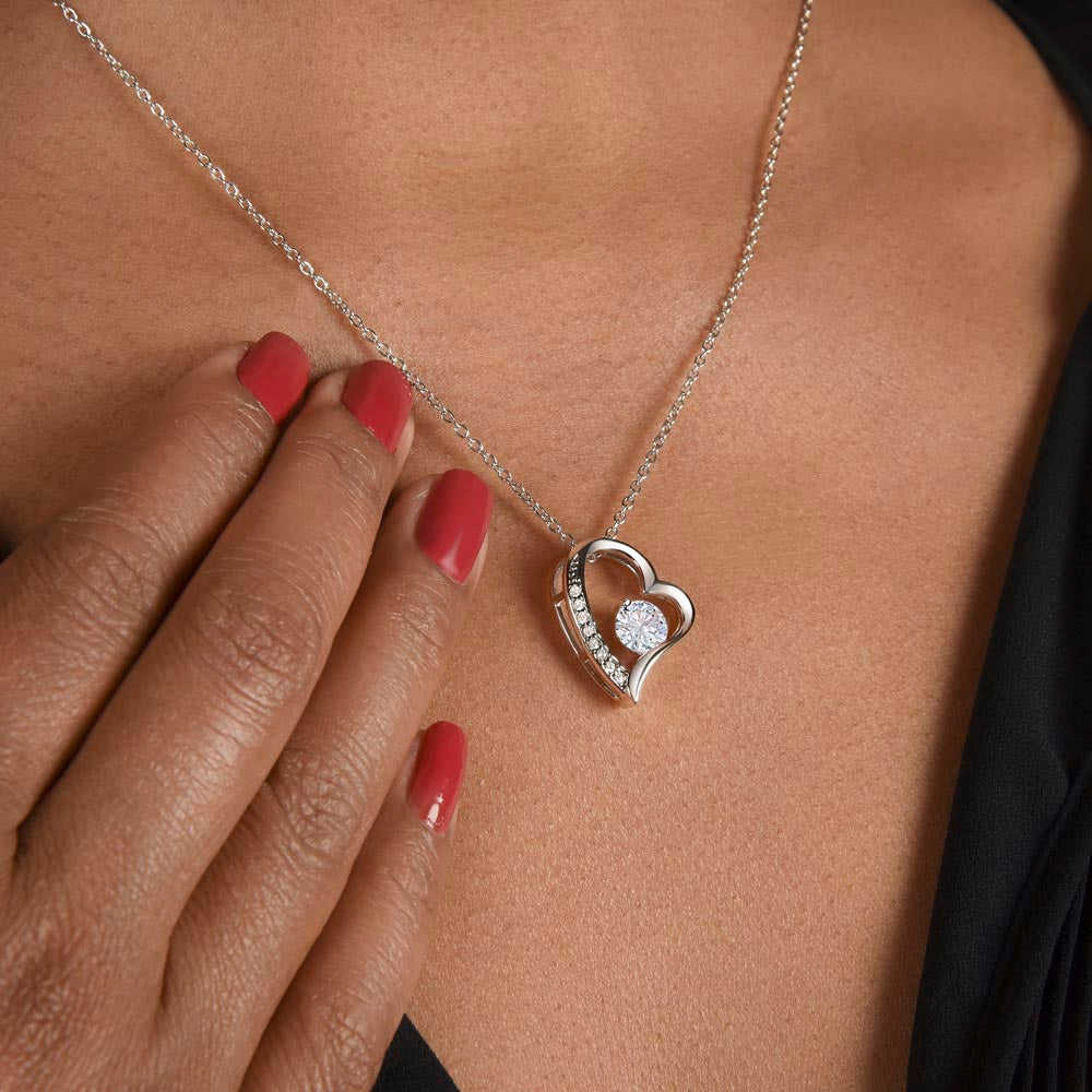 You Stole My Heart - Open-Heart Pendant Necklace for Wife