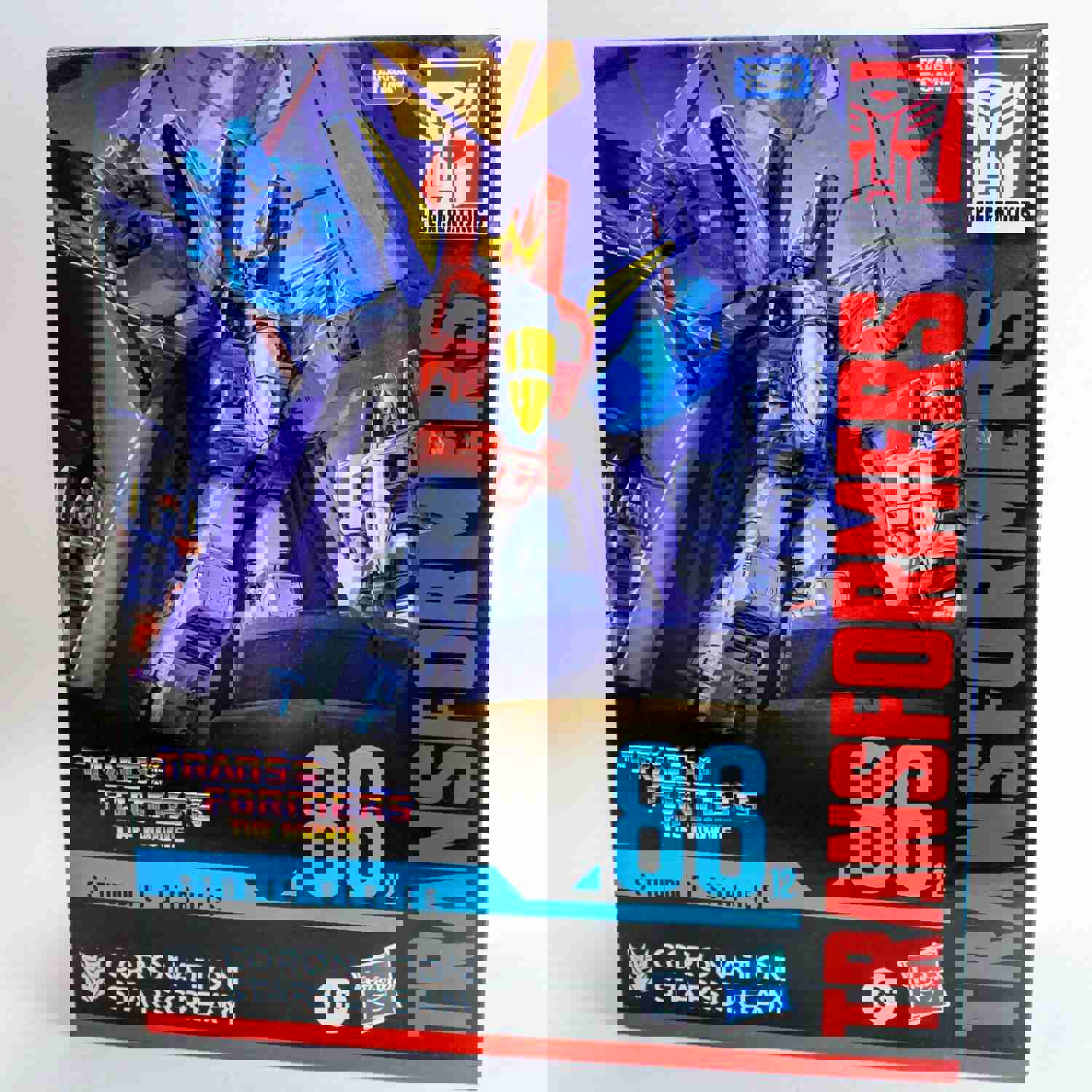 Transformers The Movie Coronation Starscream - Studio Series 86 Figure with Crown