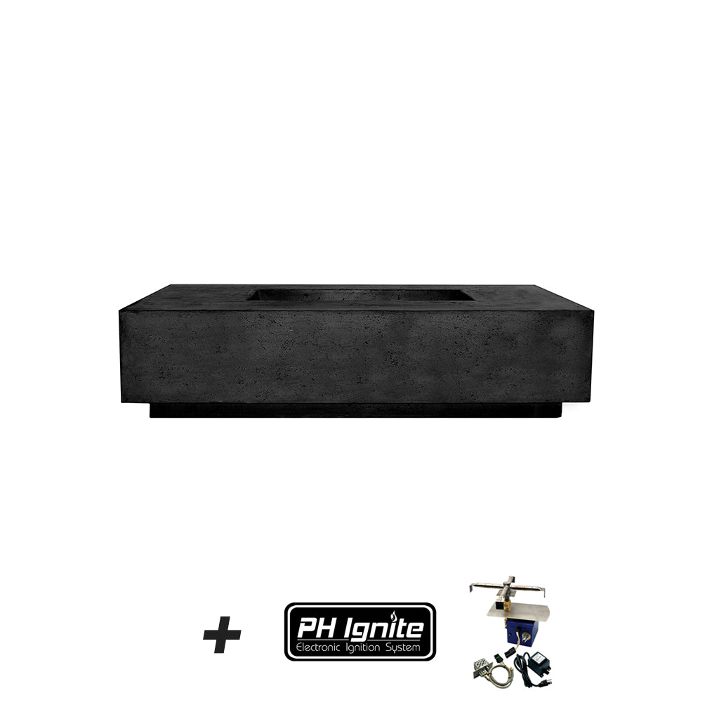 Tavola 4 Fire Table - Outdoor Gas Fire Pit with Lava Rocks