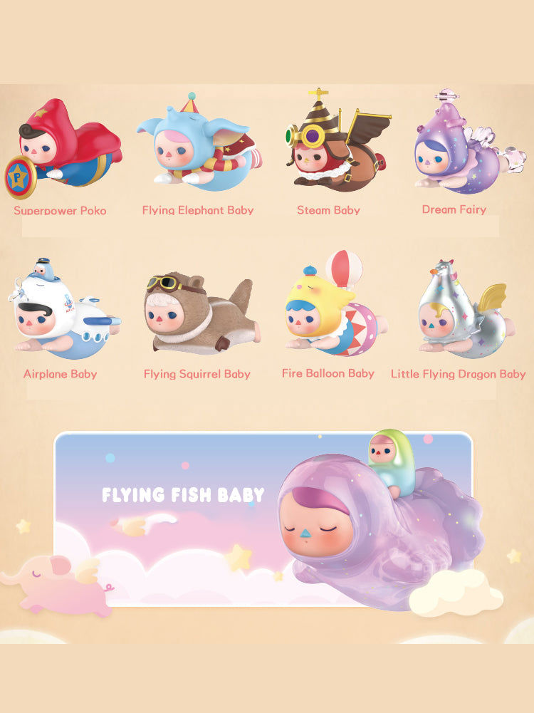 PUCKY Flying Babies Series Toy