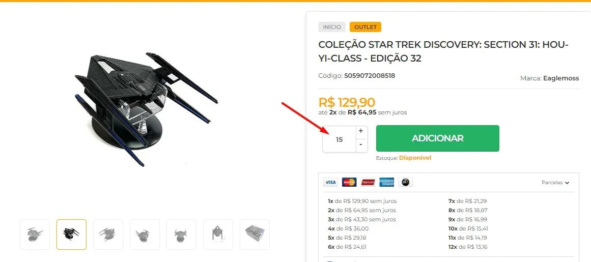 Personal Shopper | Buy from Brazil - Star Trek Collection - 17 Items (DDP)