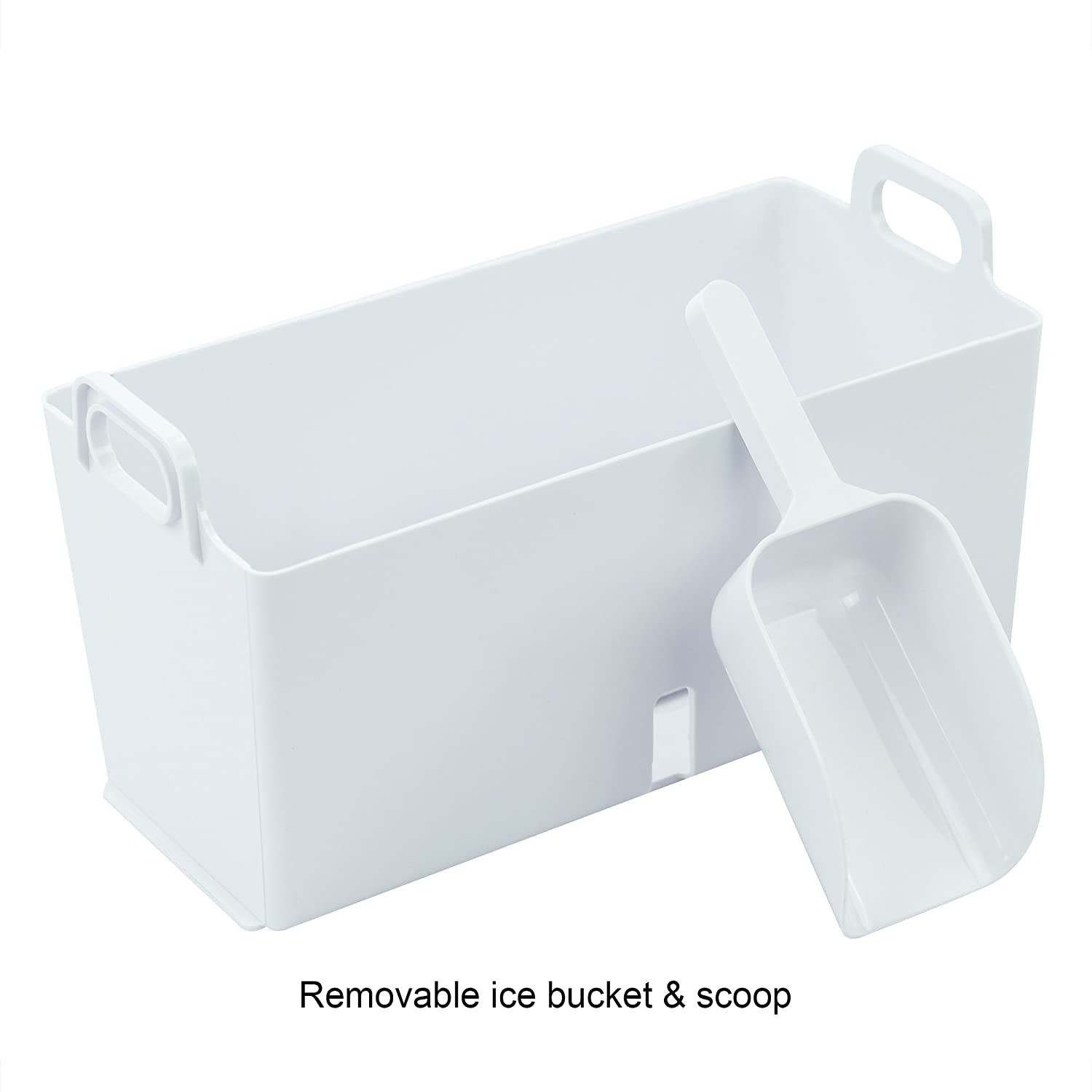 Luma Comfort IM200SS Portable Ice Maker - 28 lbs. Daily, BPA-Free, Easy Clean