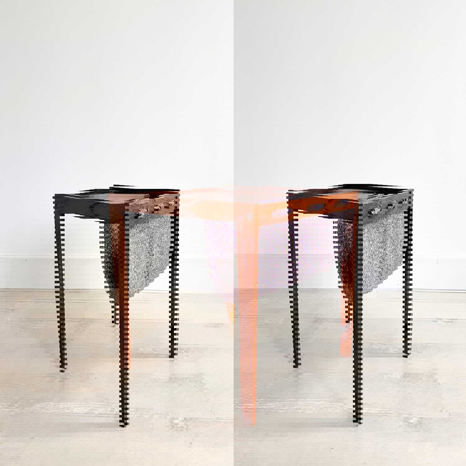 Bent Silberg’s Rosewood Magazine Holder - Mid Century Modern End Table