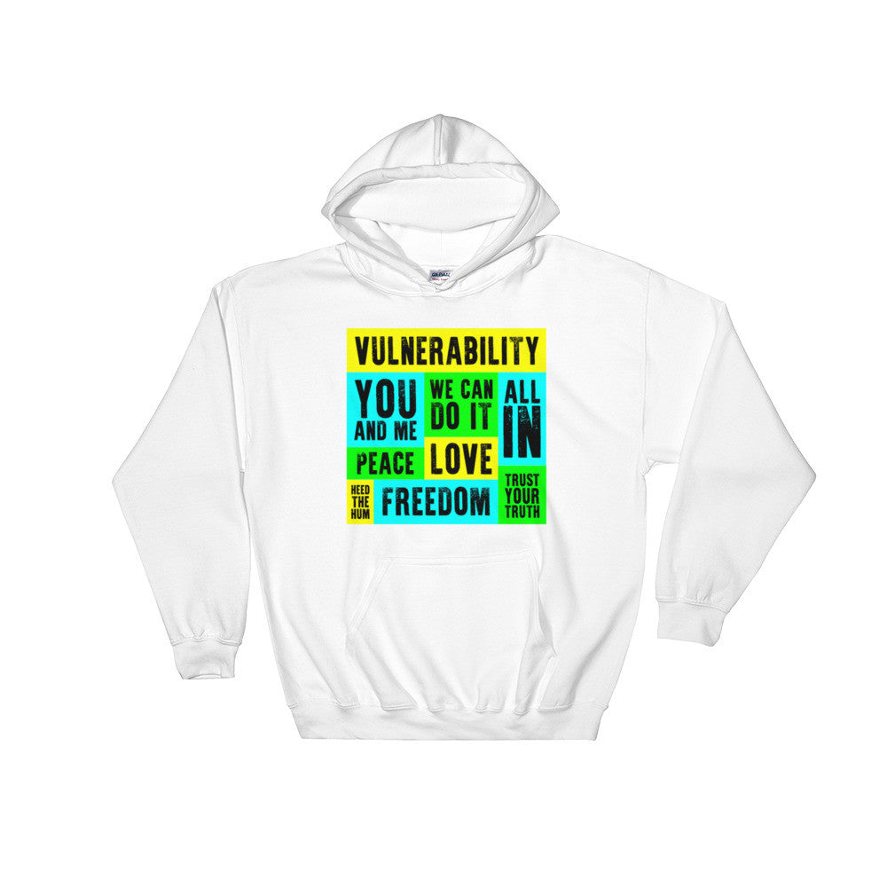 Vulnerability Hooded Unisex Sweatshirt - Soft, Stylish & Comfortable