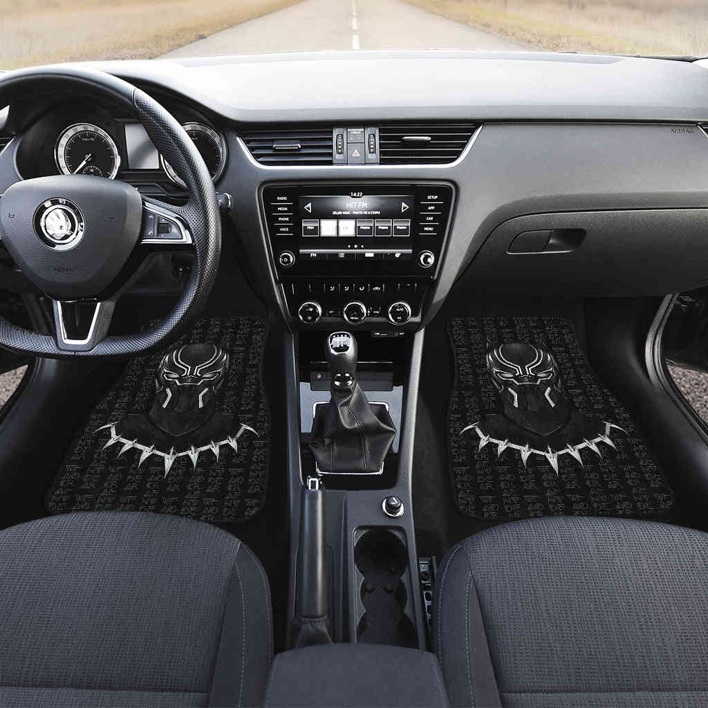 Black Panther Custom Car Floor Mats - Waterproof & Skid-Free