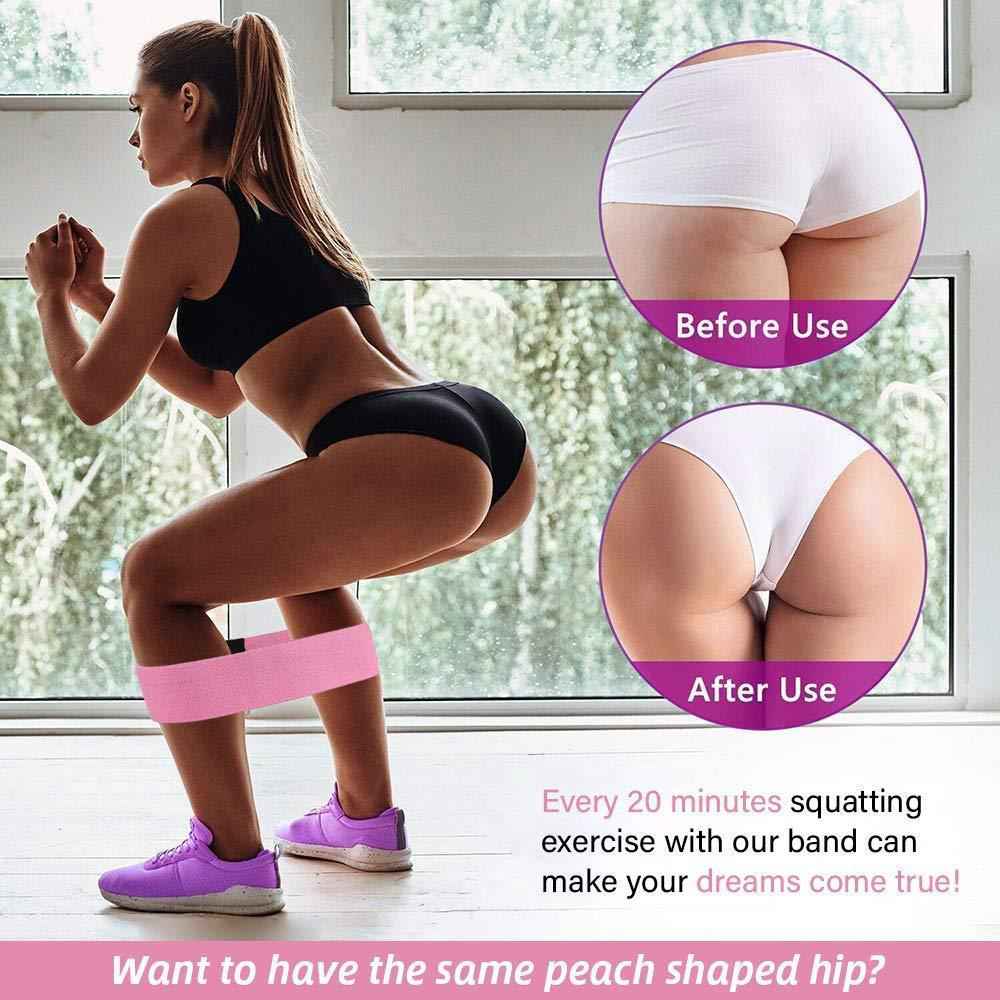 iGOKU Resistance Exercise Bands for Legs and Butt, 3 Pack (2019 Upgrade)