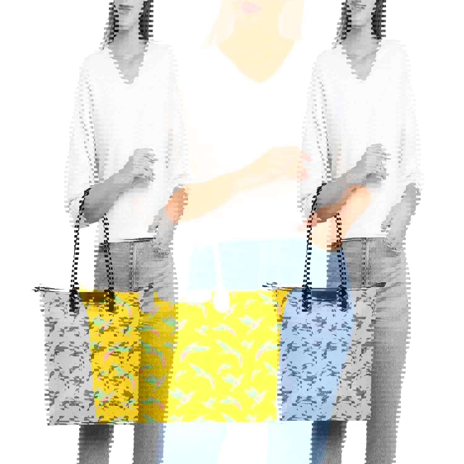 Red Swift Yellow Single-Shoulder Lady Handbag