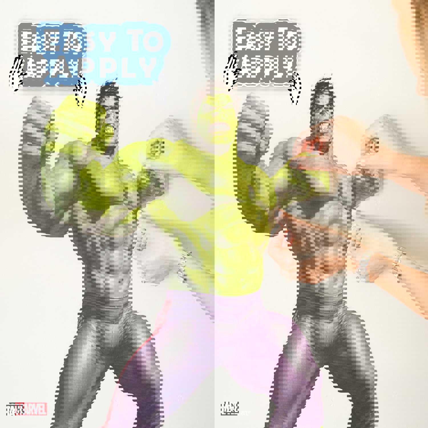 Hulk Interactive Augmented Reality Wall Decal