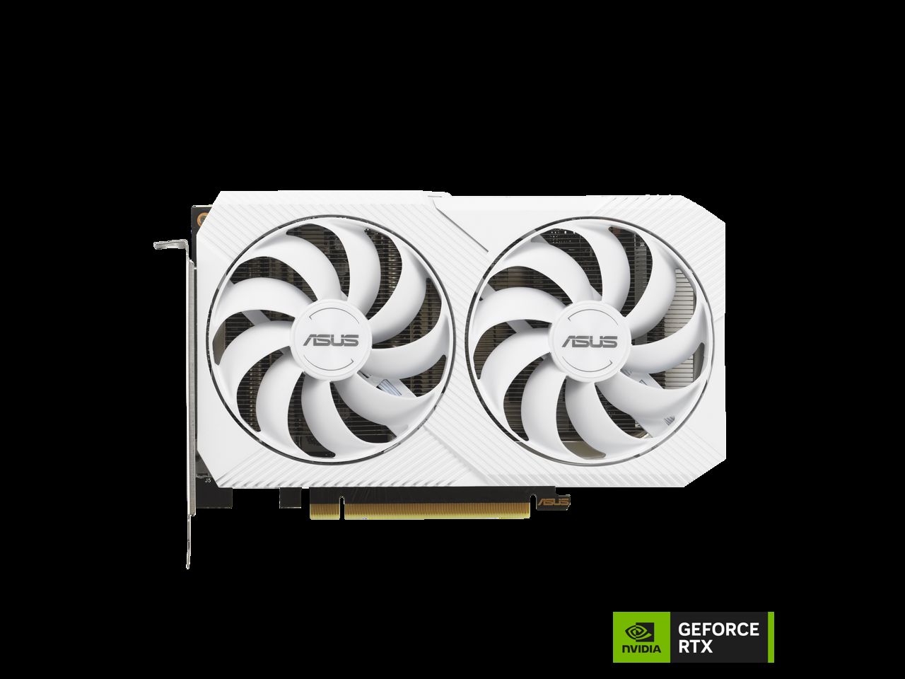 ASUS Dual GeForce RTX 3060 White OC Edition 12GB GDDR6 Graphics Card