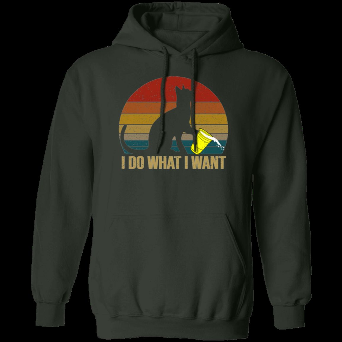 I DO WHAT I WANT Pullover Hoodie 8 oz.