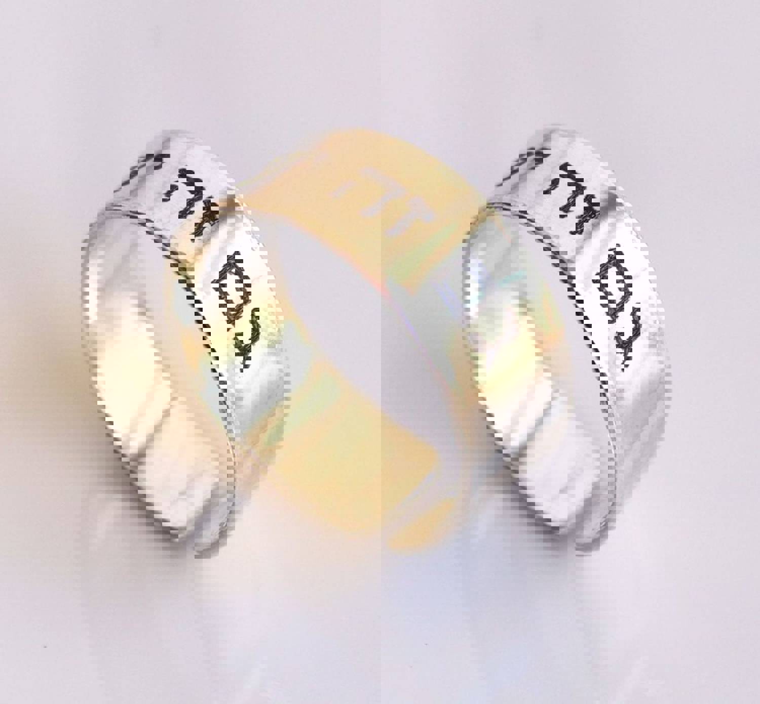 Ahavat Ring - Personalized Jewish Gift with Custom Engraving
