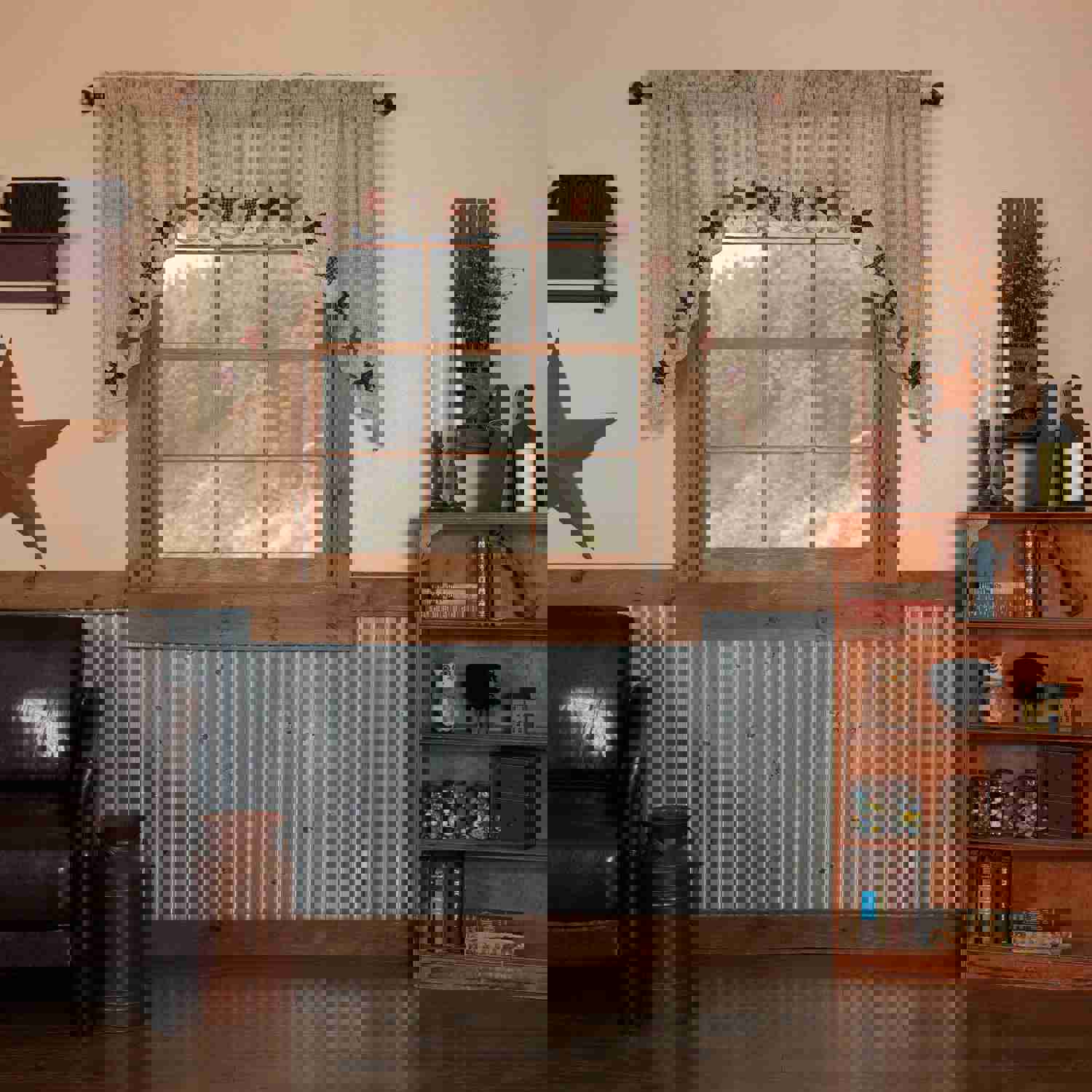 Abilene Star Swag Curtain Set