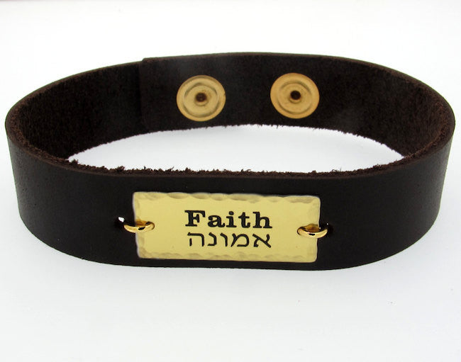 Personalized Roman Numeral Leather Bracelet for Men - Engraved Boyfriend Gift