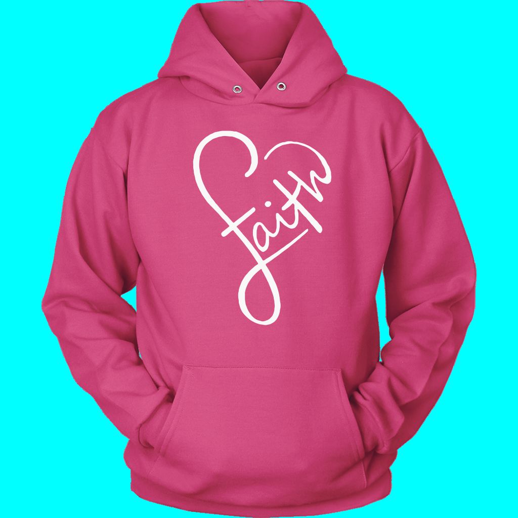 Faith In A Heart Hoodie