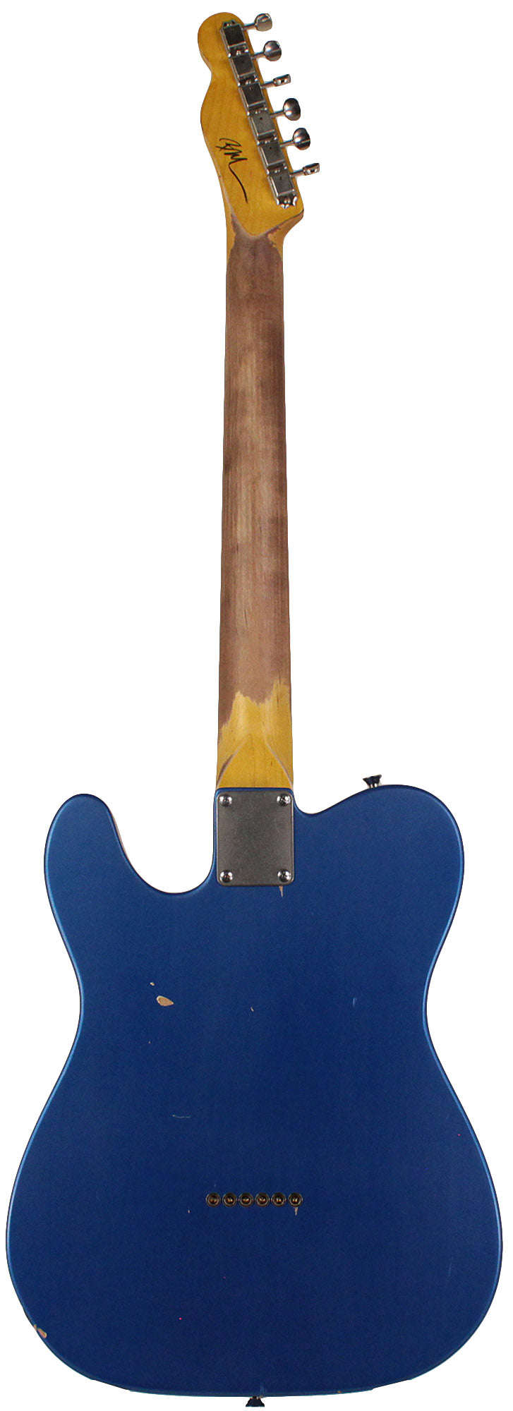 Nash T-63 Guitar, Lake Placid Blue, Light Aging