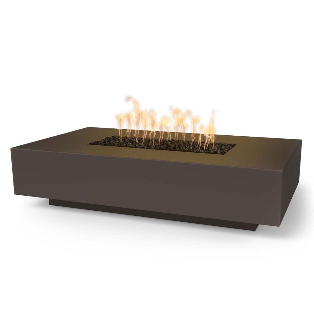 Top Fires Cabo Rectangular GFRC Direct Spark Gas Fire Pit Table