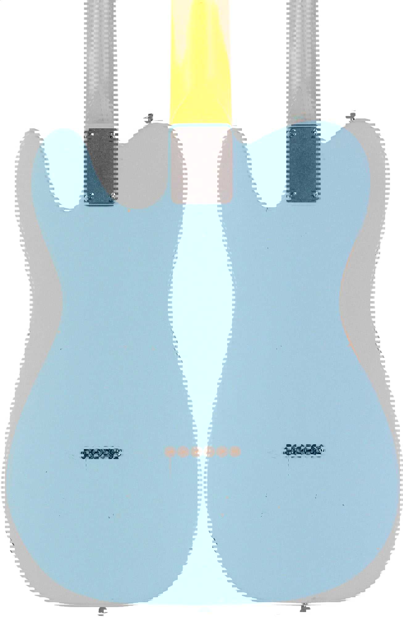 Nash GF-2 Gold Foil Guitar in Sonic Blue with Light Aging