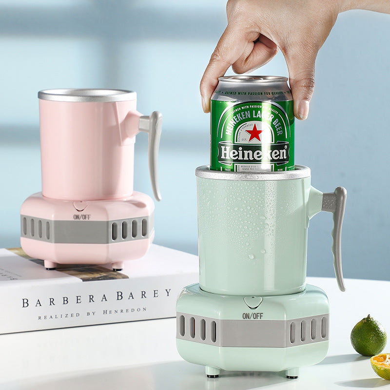 Dual-use Mini Ice Cooling Cup for Home and Office - Quick Cooling Kitchen Gadget