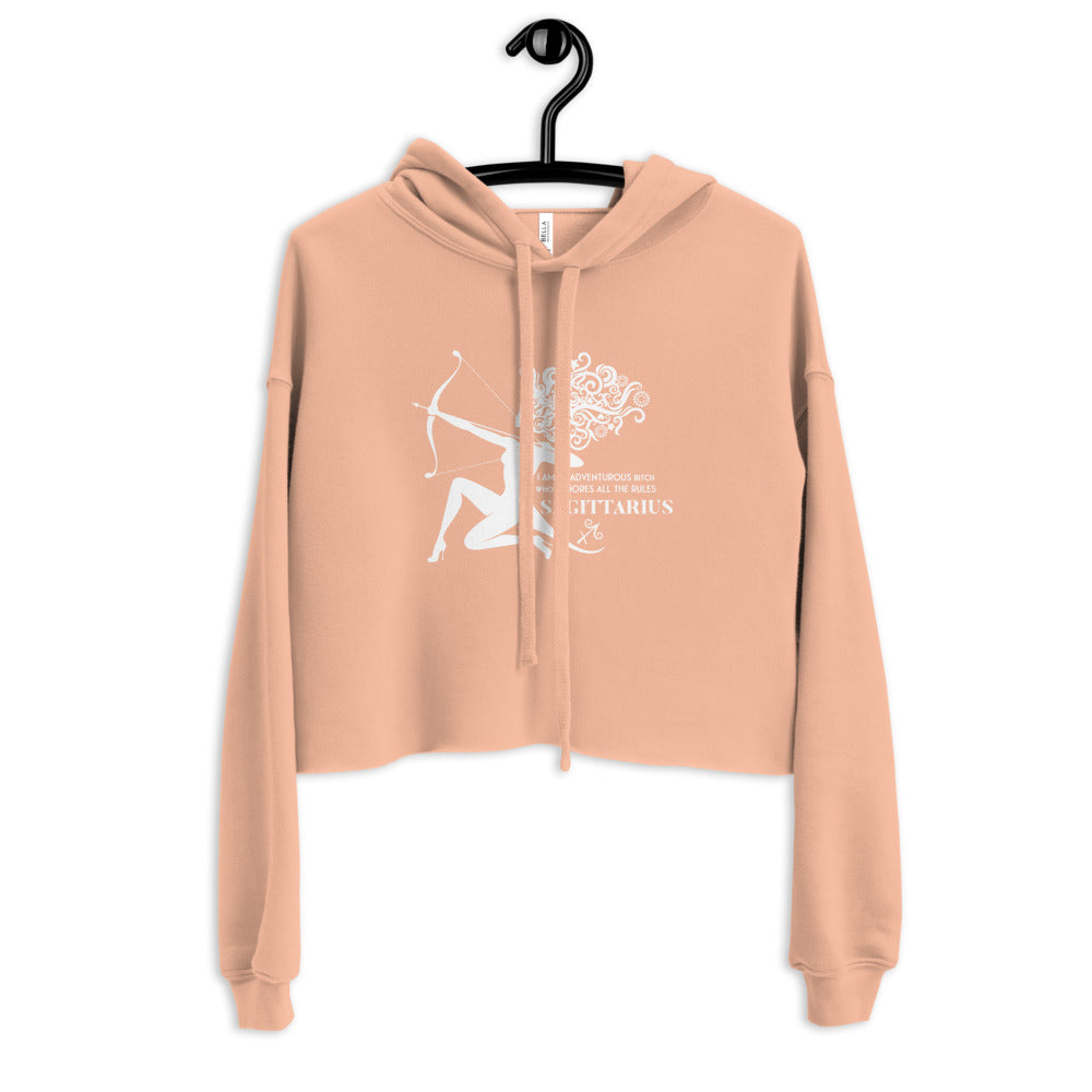 Crop Hoodie - Sagittarius