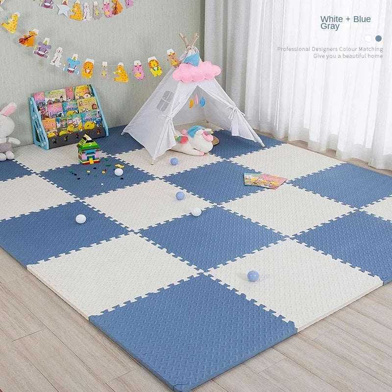 8-16pcs Baby Puzzle Floor Mat EVA Foam Play Carpet for Kids - Educational & Soft