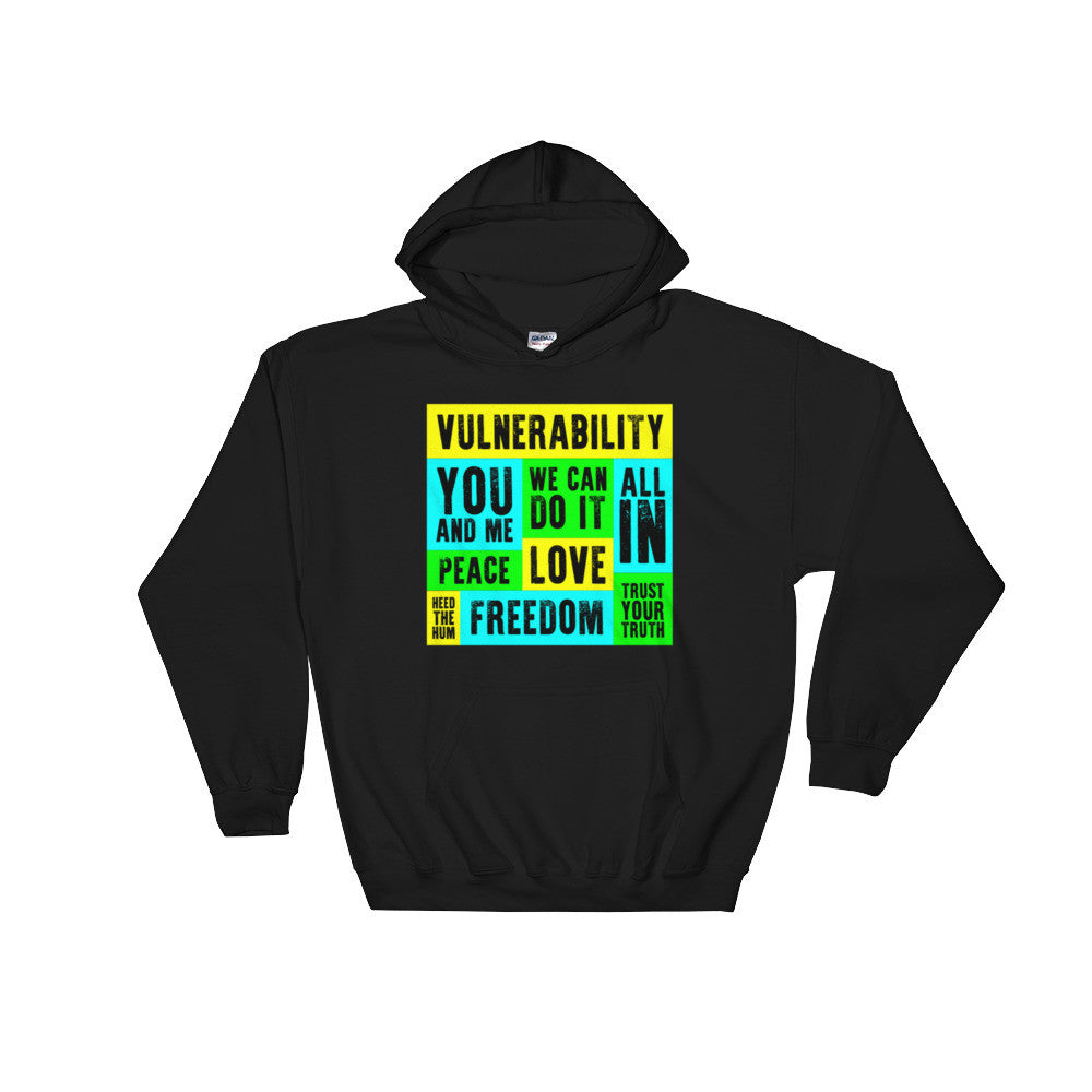 Vulnerability Hooded Unisex Sweatshirt - Soft, Stylish & Comfortable