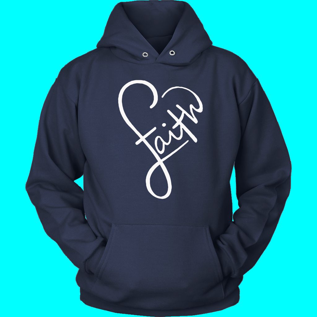 Faith In A Heart Hoodie